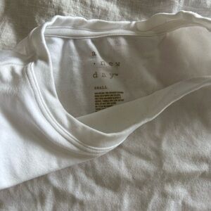 A New Day Soft White bodysuit